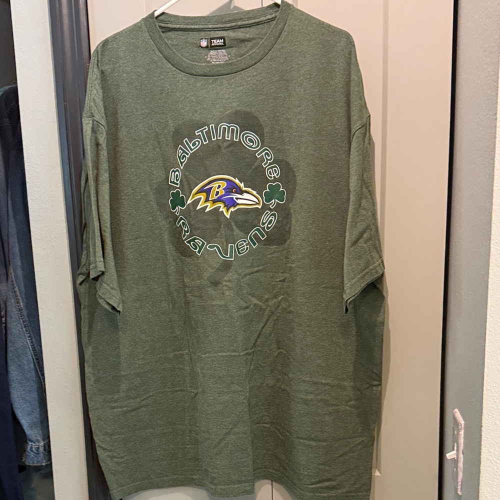 NFL Baltimore Ravens Green Short Sleeve Tee